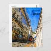 Het echte Briefkaart voor reizen in het kader van  (Voorkant / Achterkant)