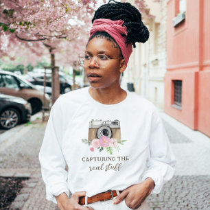 Het echte fotograaf Sweatshirt vastleggen