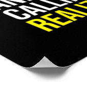 Het echte geheim van het leven - werk versus spel poster (Hoek)