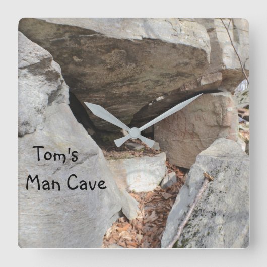 Het echte Hol van het Man Vierkante Klok (Voorkant)