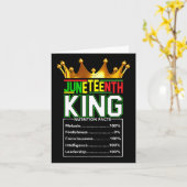 Het echte Juneteenth Kaart (Gele Bloem)