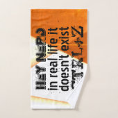 Het echte leven er is geen undo, nerd versie - ora bad handdoek (Handdoek)