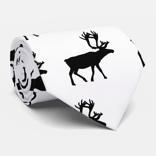 Het echte Man houdt Amerikaanse elanden van Stropdas (Opgerold)