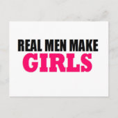 HET ECHTE MAN MAAKT TOT DE PAPA VAN HET BABY VAN BRIEFKAART (Voorkant)