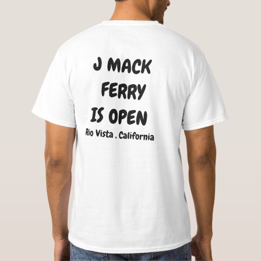 Het echte Mc Coy - J Mack Ferry T-shirt (Achterkant)