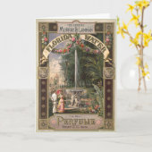 Het echte Murray & Lanman Florida waterparfum Kaart (Gele Bloem)