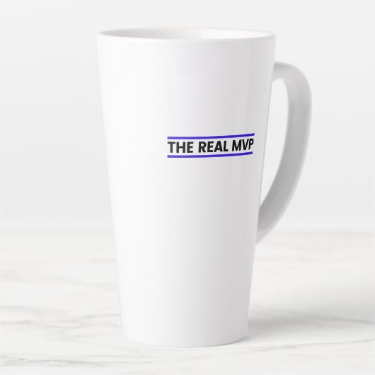 Het echte mvp latte mok (Rechterhoek)