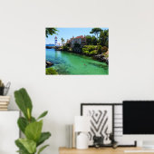 Het echte Portugal - afkoeling in Cascais Poster (Thuiskantoor)