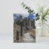 Het echte Portugal - het donkere kasteel van Obido Briefkaart (Staand voorkant)