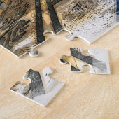 Het echte Portugal-Lissabon Legpuzzel (Zijkant)