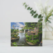 Het echte Portugal — Madeira botanische tuin Postc Briefkaart (Staand voorkant)