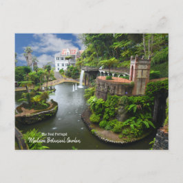 Het echte Portugal — Madeira botanische tuin Postc Briefkaart