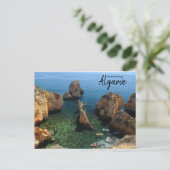 Het echte Portugal-Ponta da Piedade, Algarve Briefkaart (Staand voorkant)