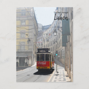 Het echte Portugal- Reisposter van Lissabon uit he Briefkaart