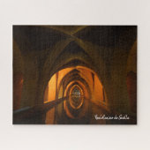 Het echte Spanje-Alcazar van Sevilla Legpuzzel (Horizontaal)