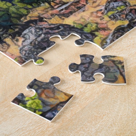 Het echte Spanje - Castillo de Almovodar Legpuzzel (Zijkant)