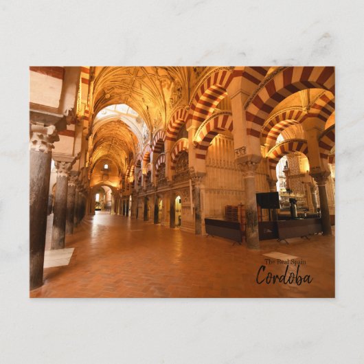 Het echte Spanje Cordoba Briefkaart (Voorkant)