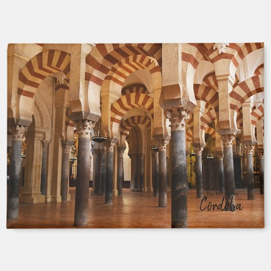 Het echte Spanje Cordoba Magneet (Voorkant)