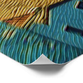 Het echte Spanje - Cudillero Poster (Hoek)