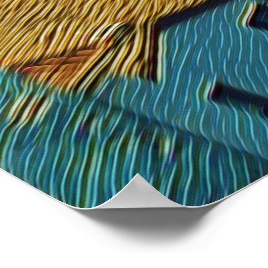 Het echte Spanje - Cudillero Poster (Hoek)