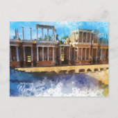 Het echte Spanje Merida Briefkaart (Voorkant)