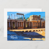 Het echte Spanje Merida Briefkaart (Voorkant / Achterkant)