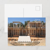 Het echte Spanje Merida Briefkaart (Voorkant / Achterkant)