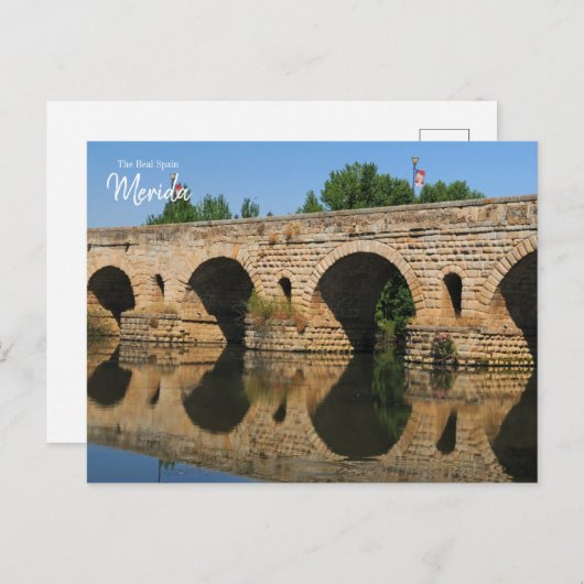 Het echte Spanje Merida Briefkaart (Voorkant / Achterkant)