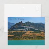Het echte Spanje - Zahara de la Sierra Briefkaart (Voorkant / Achterkant)