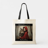 Het echte verhaal van Roodkapje Tote Bag (Achterkant)