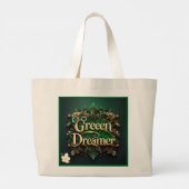 Het eco-effect grote tote bag (Achterkant)