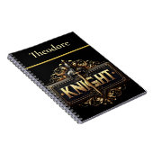 Het Edele Ridder Embleem Notitieboek (Rechterzijde)