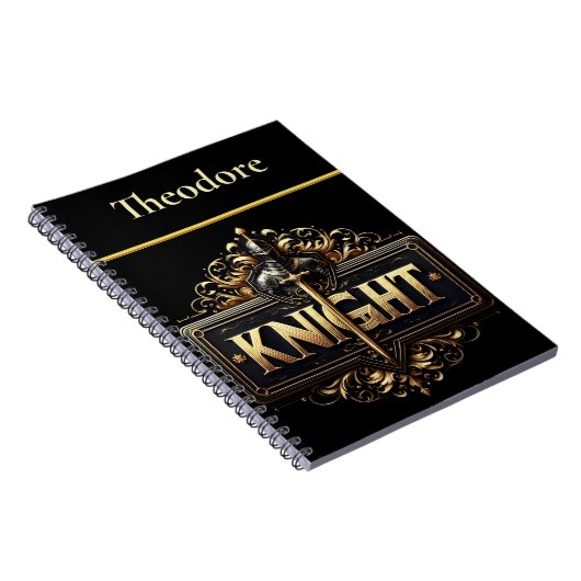 Het Edele Ridder Embleem Notitieboek (Rechterzijde)