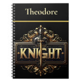 Het Edele Ridder Embleem Notitieboek (Voorkant)