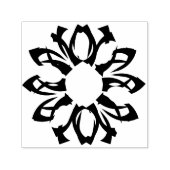 het een-element zelfinkende stempel (Design)