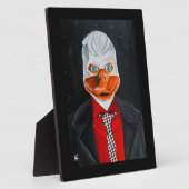 Het eend schilderij van Alfred Fox Fotoplaat (Zijkant)