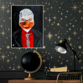 Het eendenschilderij van Alfred Fox Canvas Afdruk