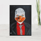 Het eendenschilderij van Alfred Fox Kaart (Voorkant)