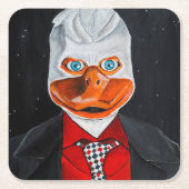 Het eendenschilderij van Alfred Fox Kartonnen Onderzetters (Voorkant)