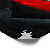 Het eendenschilderij van Alfred Fox Poster (Hoek)