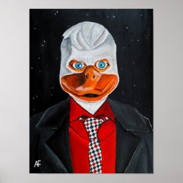 Het eendenschilderij van Alfred Fox Poster
