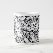 Het eenoige Willy Skull Pattern van Goonies Grote Koffiekop (Voorkant)