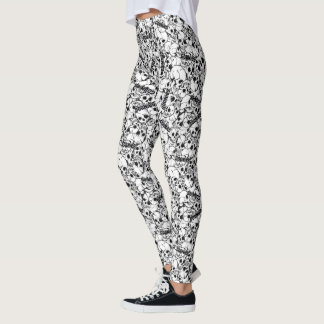 Het eenoige Willy Skull Pattern van Goonies Leggings