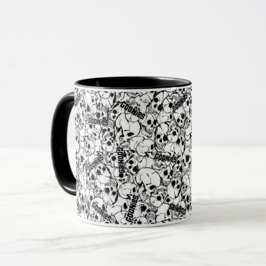 Het eenoige Willy Skull Pattern van Goonies Mok (Voorkant links)