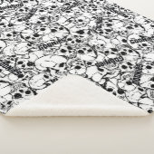 Het eenoige Willy Skull Pattern van Goonies Sherpa Deken (3/4)