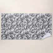 Het eenoige Willy Skull Pattern van Goonies Strandlaken (Voorkant)