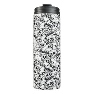 Het eenoige Willy Skull Pattern van Goonies Thermosbeker