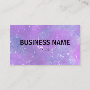 het eenvoudige blauwe groene manuscript van de wat visitekaartje