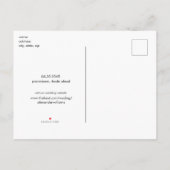 Het eenvoudige Doen van de Dang die Sage sparen de Aankondigingskaart (Achterkant)