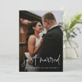 Het eenvoudige handgeschreven Manuscript enkel Geh Aankondiging (Staand voorkant)